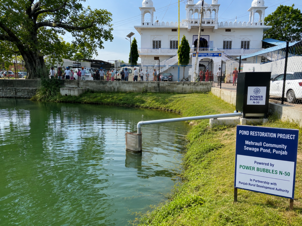 Case Study – Mehrauli Community Sewage Pond, Punjab